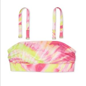 Tie dye bikini top